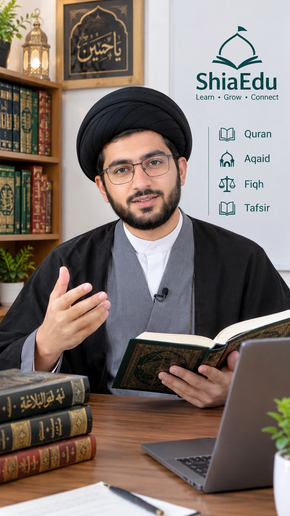 Maulana Bashir Hussain, Quran, Tajweed and Hifz specialist and certified Shia Quran teacher at ShiaEdu