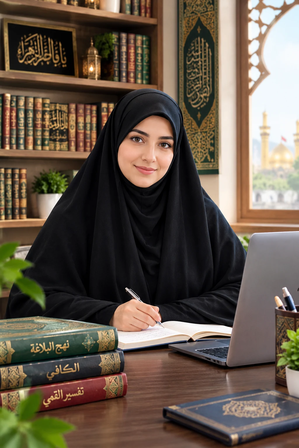 Sister Sakina Batool, female Quran teacher (Alima) for sisters and children at ShiaEdu