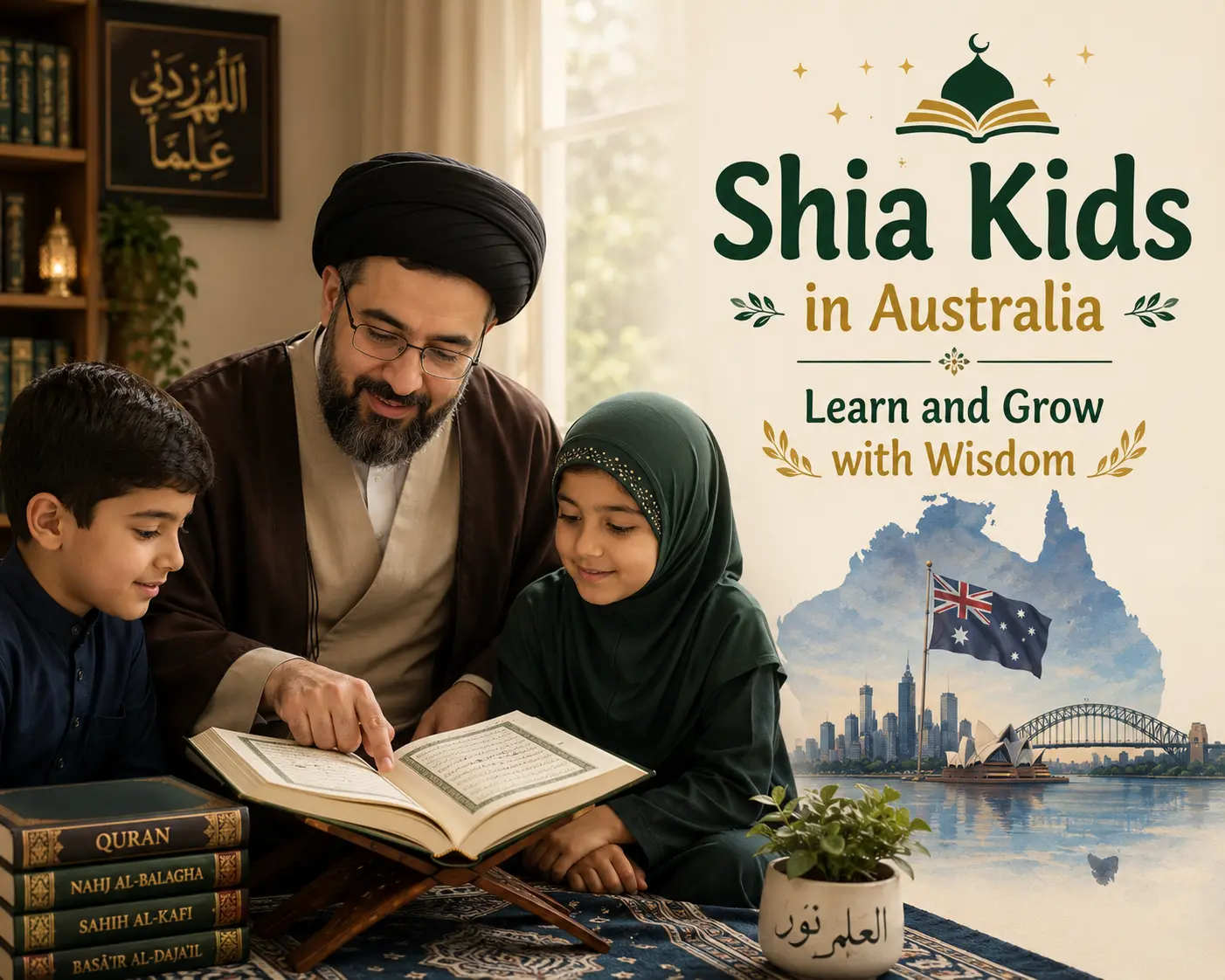 Shia Online Quran Classes Australia — Certified Shia Quran Teachers for Kids and Adults in Australia